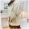 PU Leather Purse Cupcake Box Cupcake Crossbody Bag for Women Girl