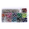 Eyelets Set Grommets Kit Boxed MultiColor Hollow Rivet DIY Project Craft Metal Tool KQ201