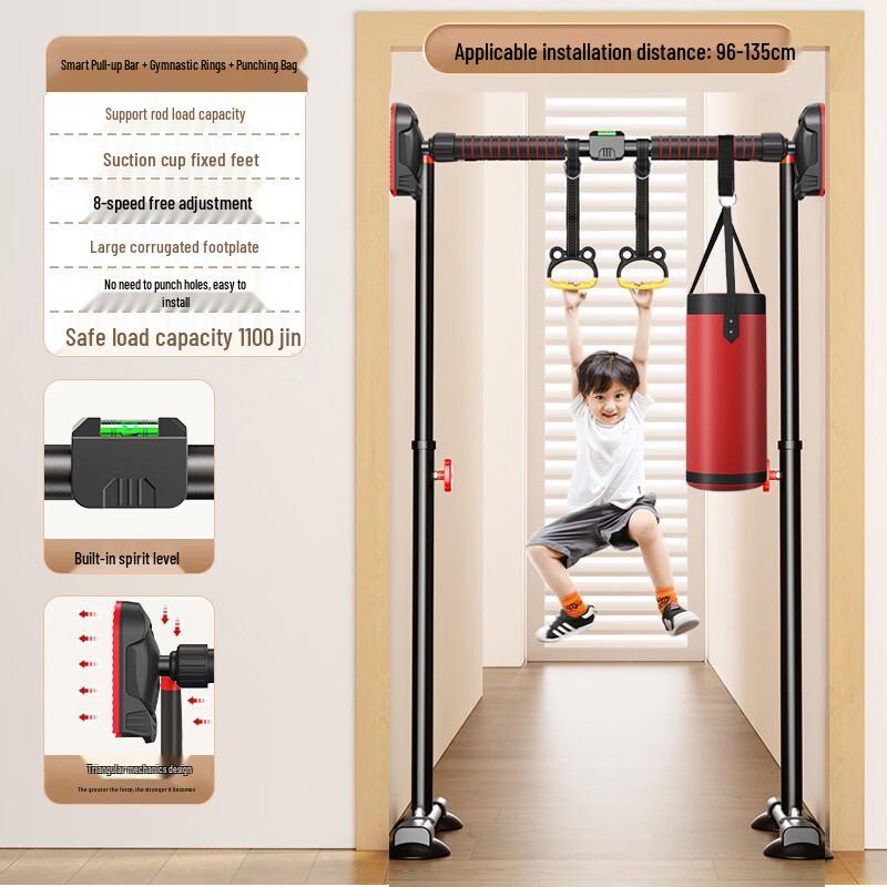 TLXT No-Drill Doorway Pull-up Bar Set