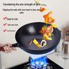 Hakka Flavor Forged Flat-Bottom Iron Stir-Fry Wok