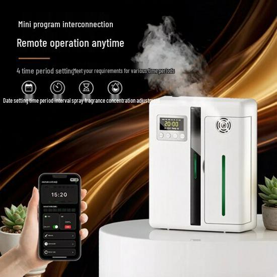 

Automatic Smart Aroma Diffuser for Hotels, Bathrooms, Exhibition Halls, and Clubs. Standard Plug [Customizable for US, EU, Japan] белый