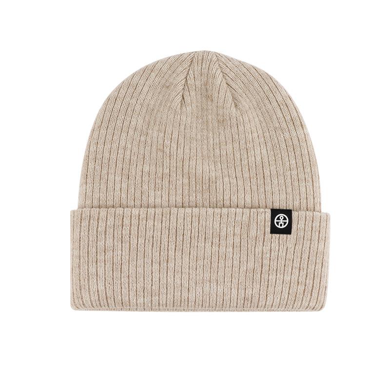 Winter hat men's fleece thickened knitted hat scarf gloves three-piece set thermal hat children