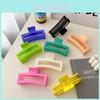 Large 13cm Matte Finish Shark Clip Hair Accessories For Women In Trendy Colors