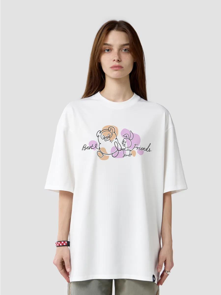 Oversized T-shirt Soyuzmultfilm print M