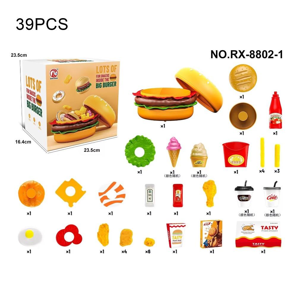 ABS Cut Fruit Game Simulation Cooking Toy Fast Food Toys Play House Toy  Girl Activities