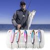 5Pcs 30g40g Slow Fall Pitch Fishing Lures Metal Flat Fishing Jigs Sinking Jigging Bait for