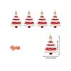 Unique Handmade Christmas Ball Ornaments Cake Tree Shaped Hanging Decor for Festive Holiday Home Decoration and Gift Exchange