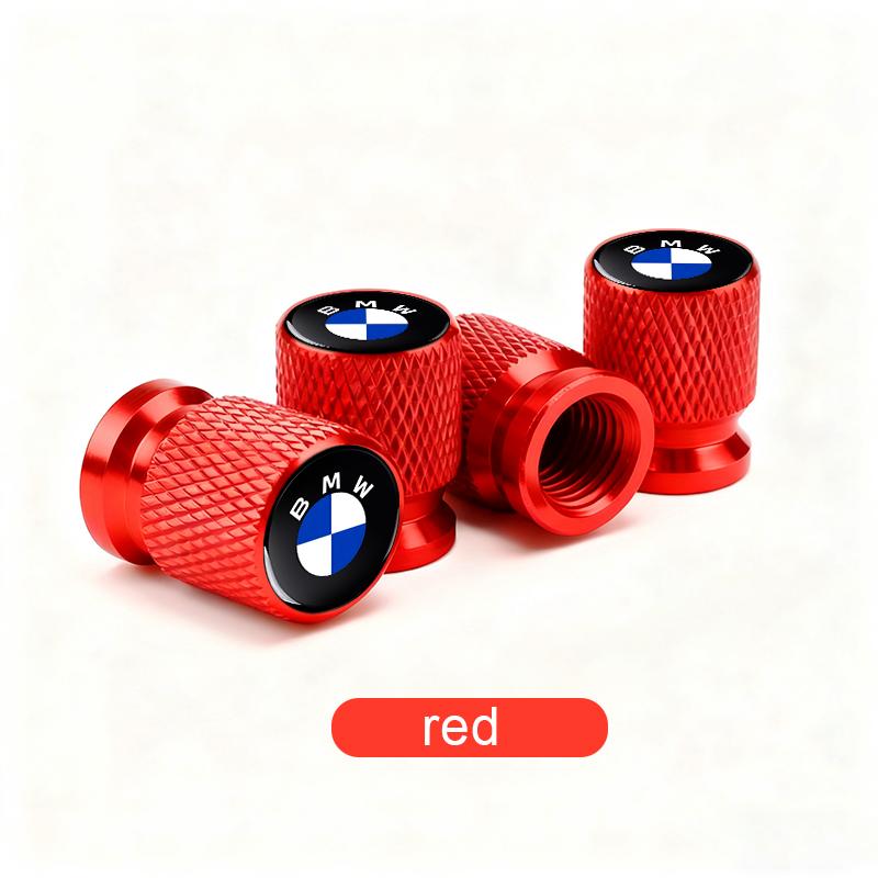 WKPY3 Car Wheel Tire Valve Caps Tyre Stem Covers Airdust Waterproof For BMW E61 E81 E87 1 2 3 4 5 6 7 Series X1 X3 X4 X5 X6 F20 E90