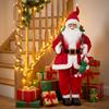 4ft Life Size Singing Dancing Santa Claus 120 Cm Musical Animated