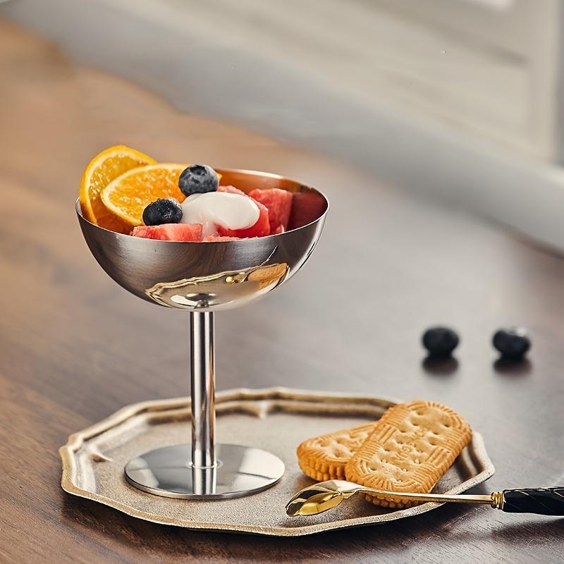 304 Stainless Steel Ice Cream Cup Pudding Cup Cocktail Glass Dessert Cup