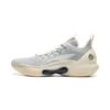 New LiNing Charming Ultra Low Anti Slip Wear Resistant Low Top Basketball Shoes Men's Brick Gray ABAU033-2