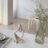 Sand Color, Abstract, Statue, Sculpture, Yoga, Figurine, Living Room, Home Decoration, Tabletop Decoration