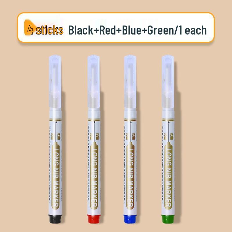 Oil-Based Long-Tip Marker for Woodworking & Tile