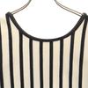 I.s. ISSEY MIYAKE 90s Made In Japan Old Striped Pattern No Sleeve Knit 9 Women Used
