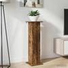 Plant Stand Smoked Oak 30.5 x 30 x 100.5 cm