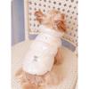 Dog Fur Vest Autumn and Winter Styles, Pet Princess Skirt for Winter, Dog Jacket Jacket for Winter Warmth, Windproof and Waterpr
