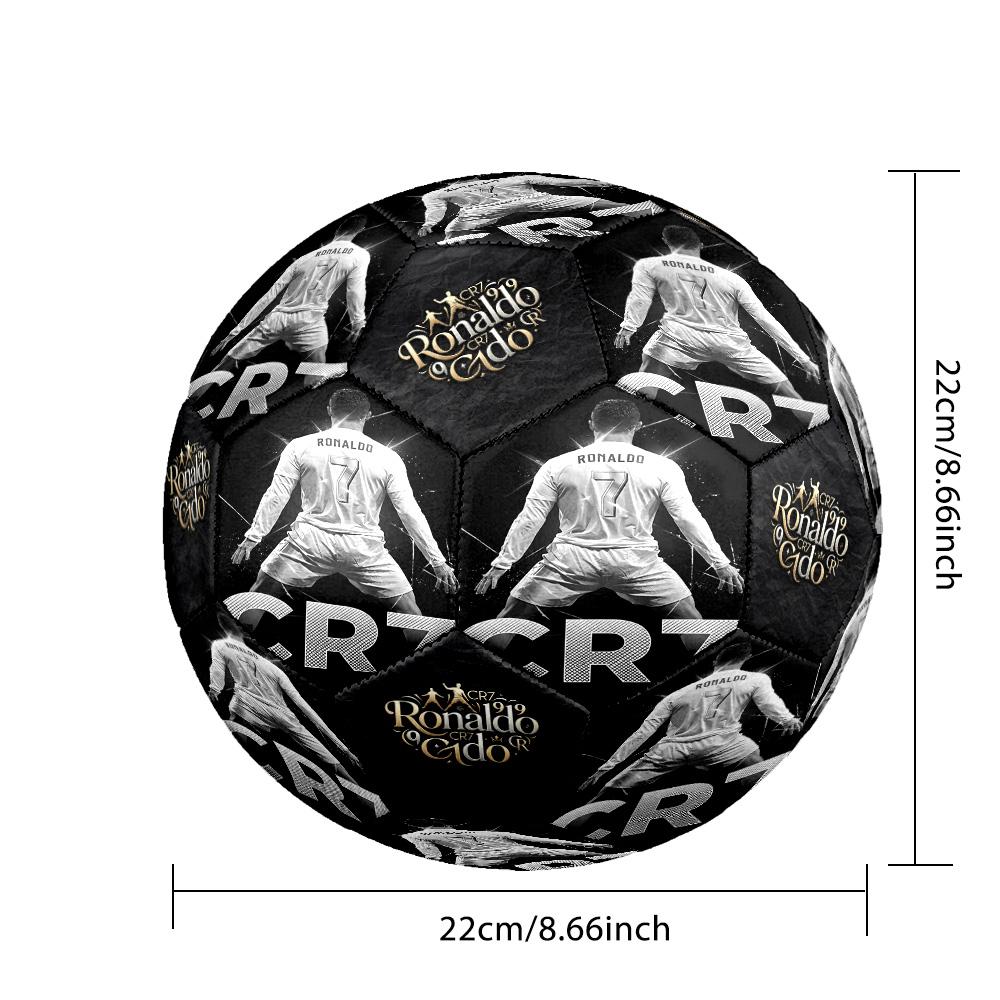 Ronaldo's Juventus Moment Size 5 Football Machine Sewn Indoor/Outdoor Universal Football Unique Gift for Soccer Lovers