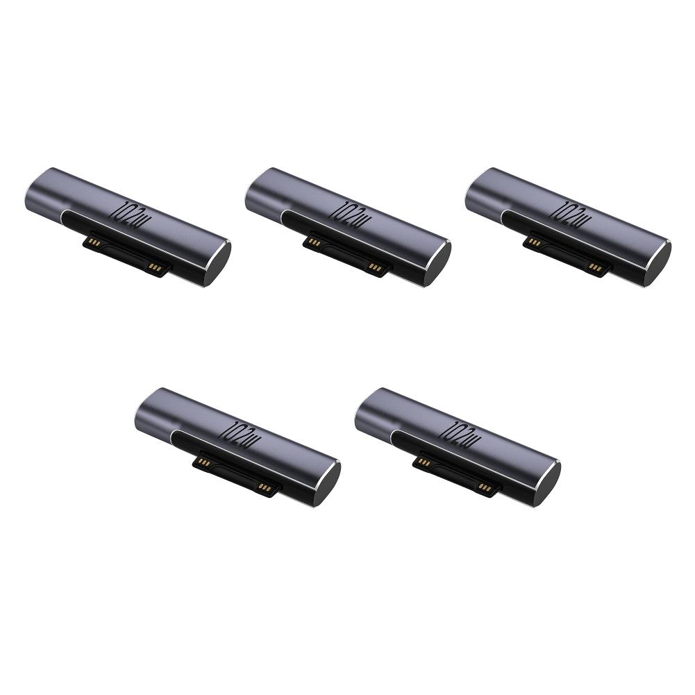 3/5Pcs PD Fast Charging USB C Power Supply Charger Adapter For Microsoft Surface Pro 8 7 6 5 4 Go Book Tablet Converter Charger