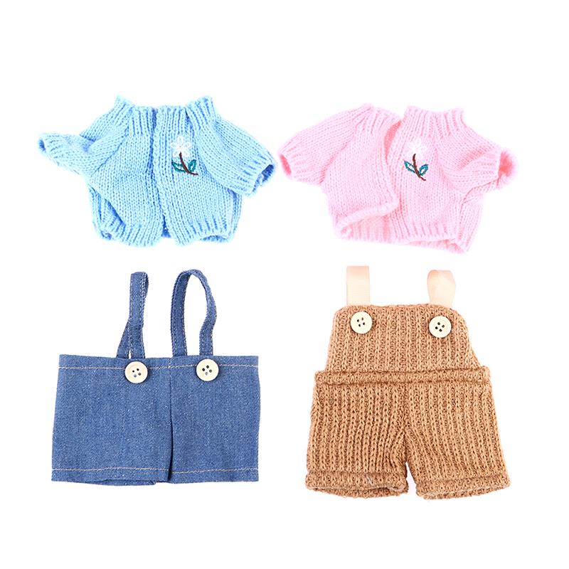 For 30Cm Cute Doll Accessories Lalafanfan Cafe Duck Dog Clothes Pants Kids Gift