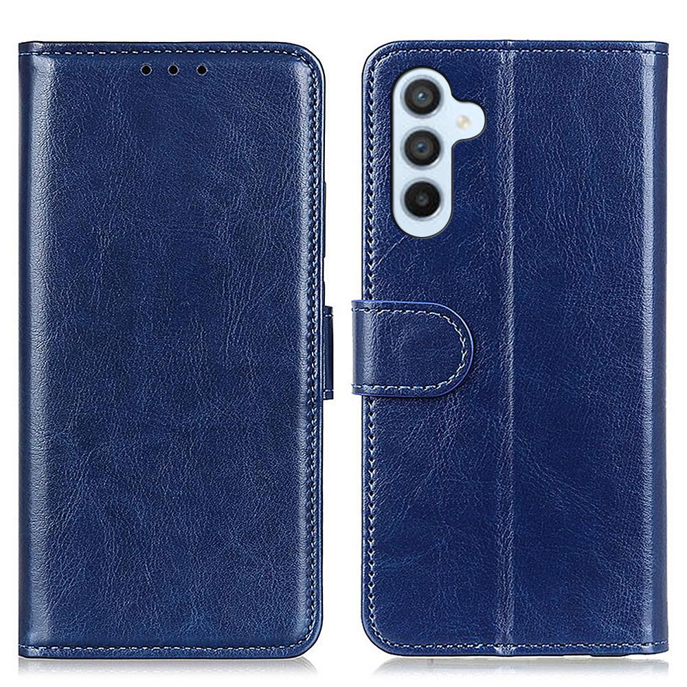 For Samsung Galaxy A15 4G Case Leather Phone Cover Crazy Horse Texture Wallet Shell