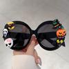 Cute Halloween Party Pumpkin Decor Shades Women Fashion Festival Rave Prop Sunglasses Funny Cartoon Design Sun Glasses