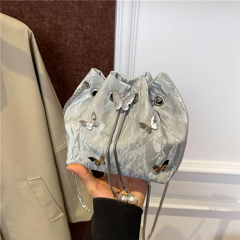 Trendy 2025 Bucket Chain Crossbody Bag - Versatile and Stylish Small Shoulder Bag