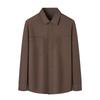 Judger Men's Long Sleeve Cotton Blend Button-Down Shirt