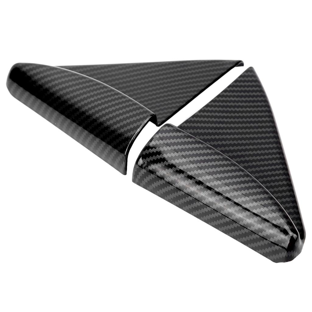 Interior A Pillar Triangular Trim Windshield Decor Carbon Fiber Style Fit for Nissan