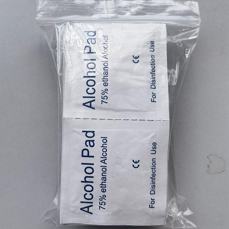 

Одноразовые спиртовые салфетки для ухода за экраном и ранами - Удобная коробка с хлопковыми подушечками