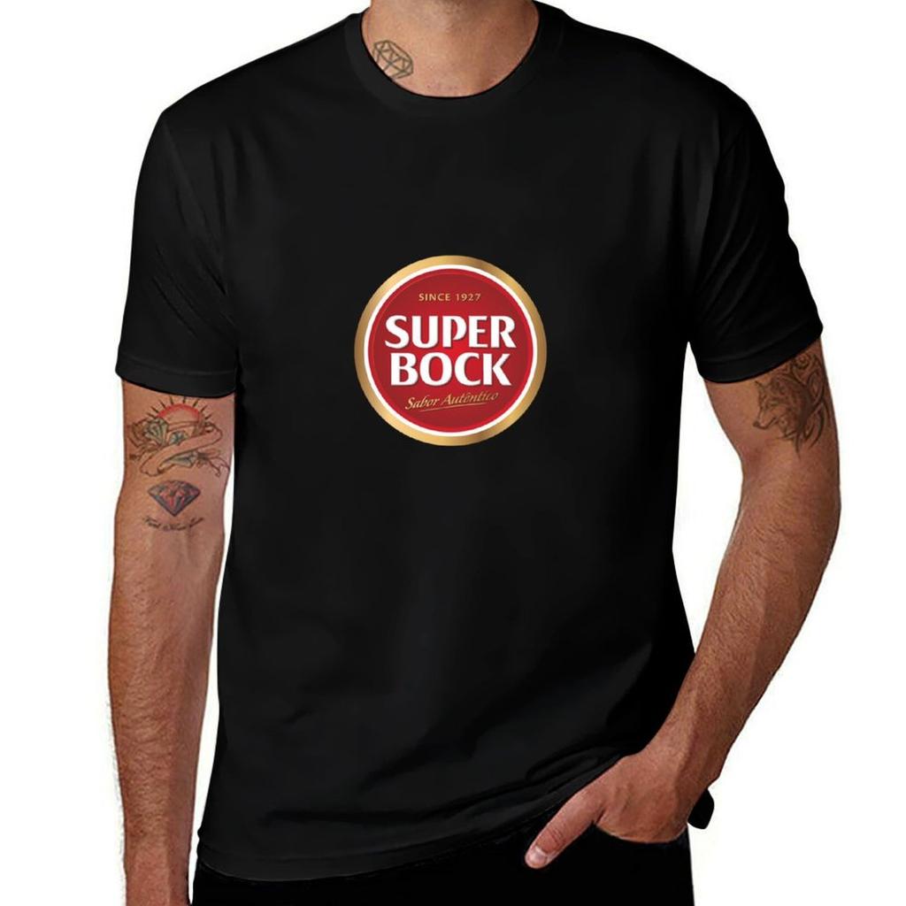 Super Bock Since 1927 Logo Tshirt Classic Print Short Sleeve Shirt Tshirt