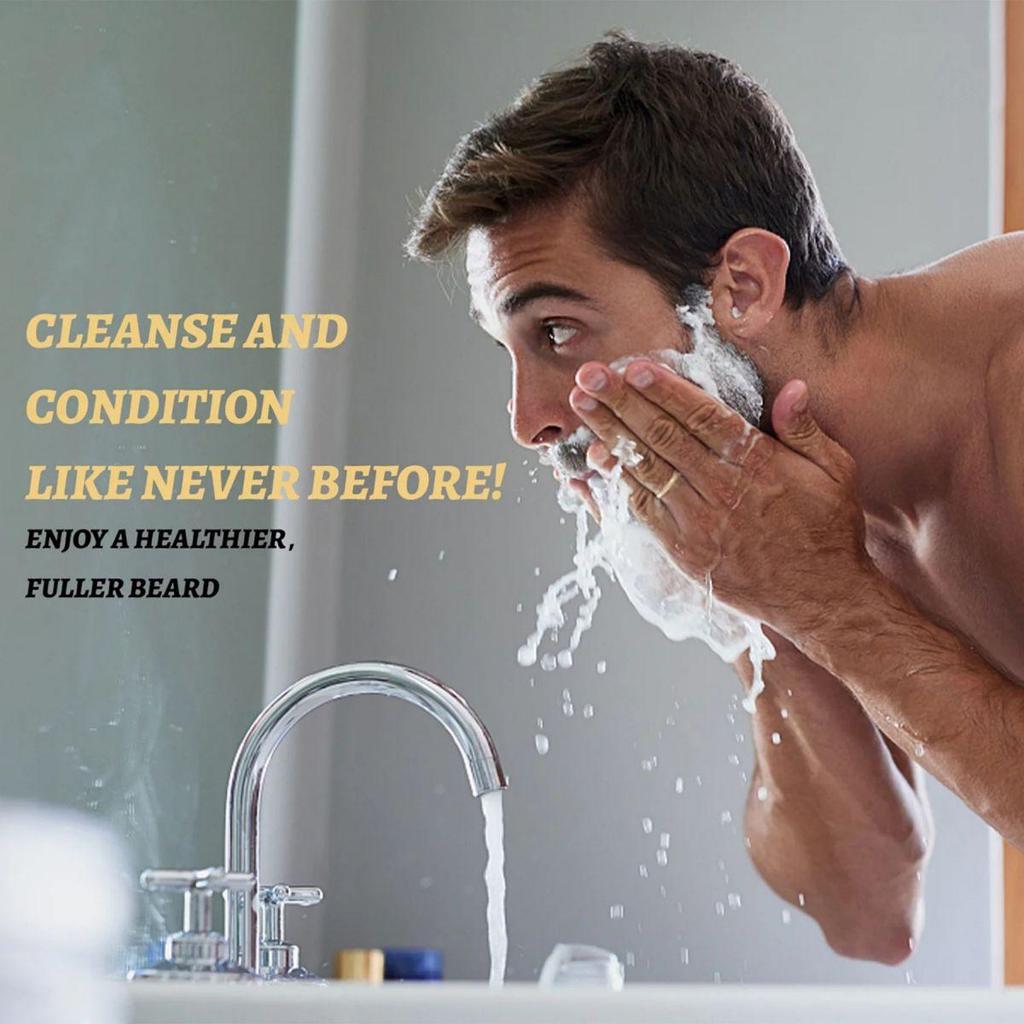 Fast Beard Growth Oil Beard Oil for Men Caffeine Natural Beard Growth Serum Promote Hair Regrowth Professional Brazilian Keratin