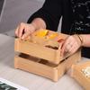Japanese Style Rice Husk 3-Compartment Serving Plate