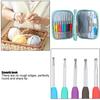 Crocheting Needle Colored   Soft Handle Knitting Crochet Set   Knitting Accessories