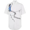 Shirts Men's White Lapel Moderate Straight Fit 80890801