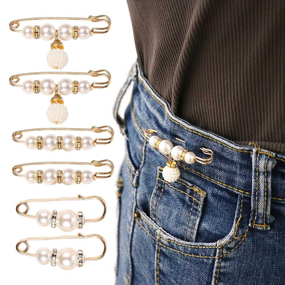 Dress Shawl Clips Clothing Brooches Set Waist Pin Brooch Dress Shawl Clips Waistband Pin