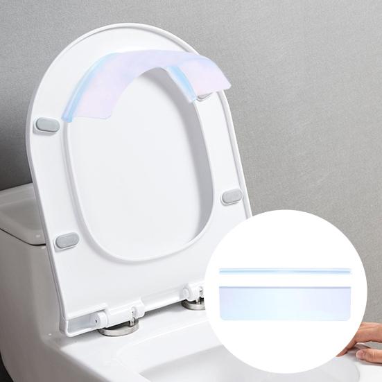 Ochranný kryt proti stříkající vodě na záchodové prkénko Snadná instalace Univerzální Přenosný Kryt proti stříkání na WC Chránič proti stříkající moči