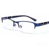 Metal Anti-blue Light Reading Glasses Men Business Eyewear Farsighted Eyeglasses Diopter Myopia Glasses 0-600