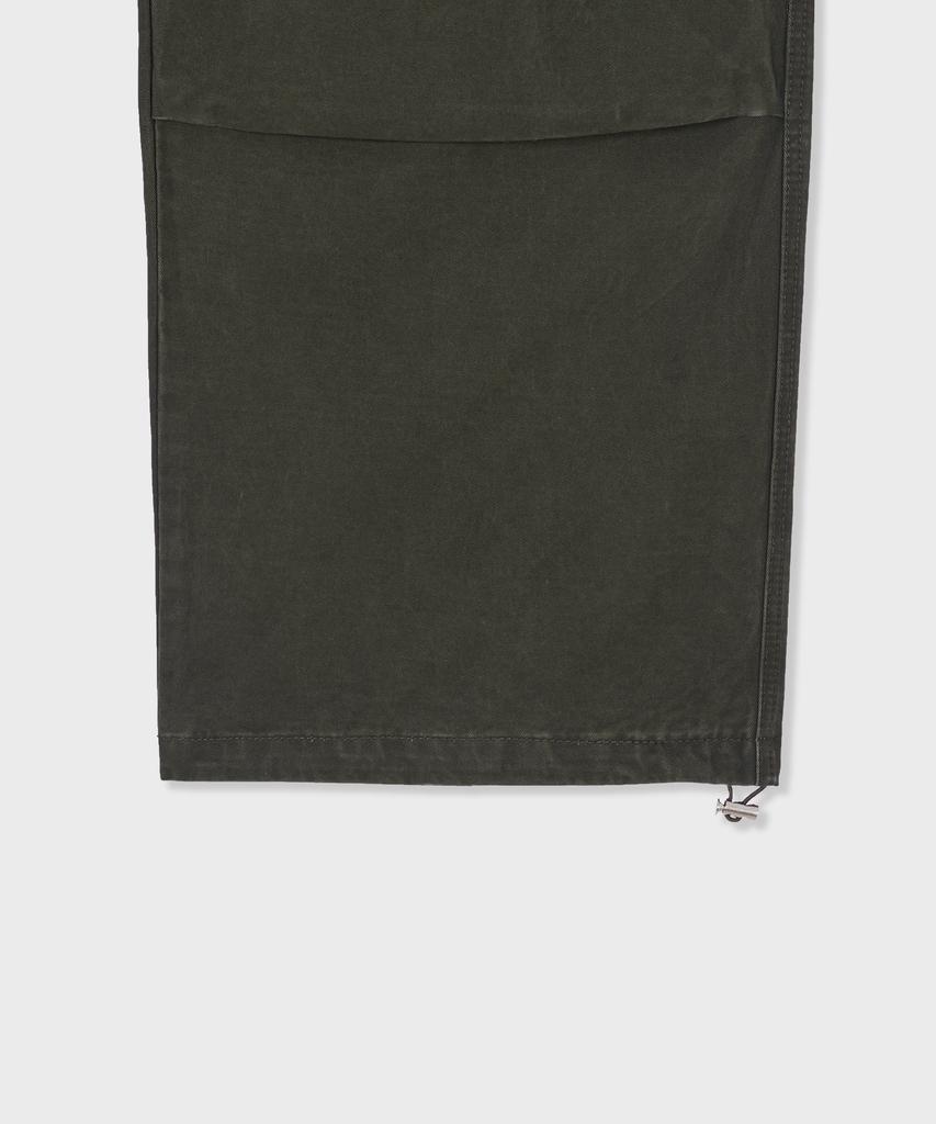 GLW Washed Pocket Parachute Cargo Pants Khaki