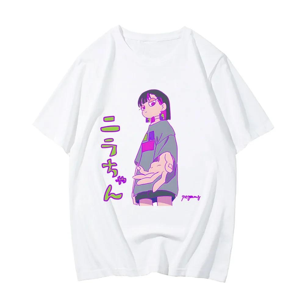 ZUTOMAYO T-Shirt Baumwoll-Tees High Street Herrenbekleidung Hochwertige grafisch bedruckte Shirts Unisex Beliebtes Anime-T-Shirt