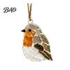 Bird Window Hanging Sea Glass Suncatcher Ornament, Handmade Animal Ocean Acrylic Pendants, Sunlight Reflector Ornament DIY Summer Decor, Valentine's