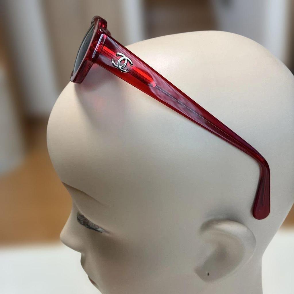 Chanel Sunglasses Red
