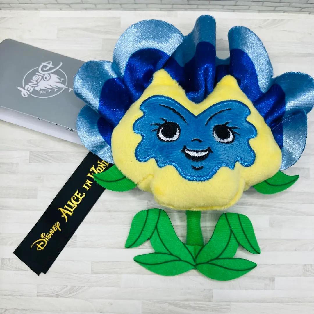 Disney Key Chain Talking Flowers ( ALICE WONDERLAND 75TH ANNIVERSARY )