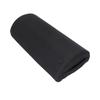 Under Desk Footrest Semi Circular Shape Memory Foam Foot Massaging Relaxing Office Foot Rest Accessories Black