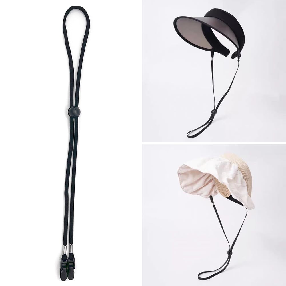 Forahome Hat Strap, Hat Clip, Hat Fly Prevention Clip, Total