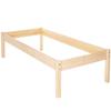 Single Bed - Springos - Bed Frame - Height 55 Cm - Coniferous Wood - 90 X 200 Cm