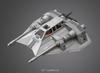 Bandai SPIRITS Star Wars 1/48 Snowspeeder Pre-Colored Plastic Model