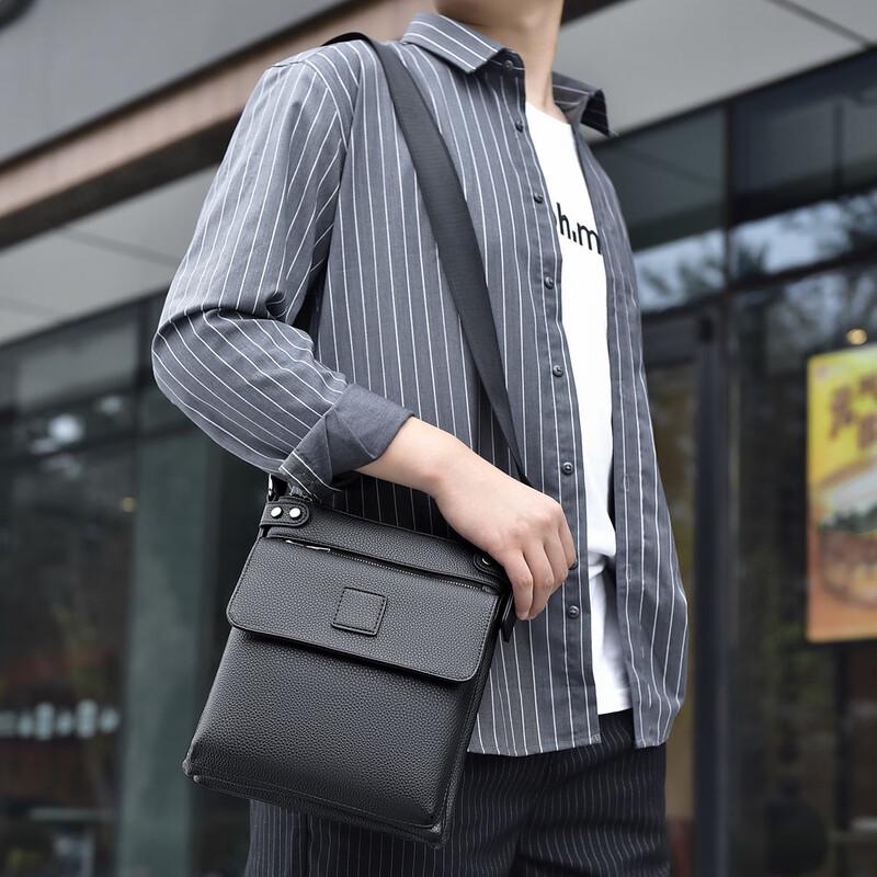 Weixier Men s Business Retro Waterproof Crossbody Bag