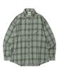 FILLUMINATE Oversized Madras Check Shirt - Khaki