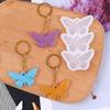 Butterfly Necklace Keychain Mold Silicone Pendant Mold Earrings Ornament Mold