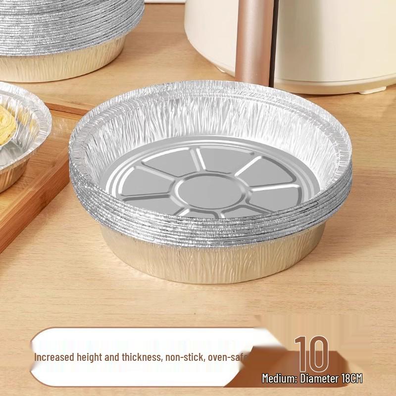 

Круглая форма для выпечки из алюминиевой фольги для аэрофритюрниц - Бесплатная доставка